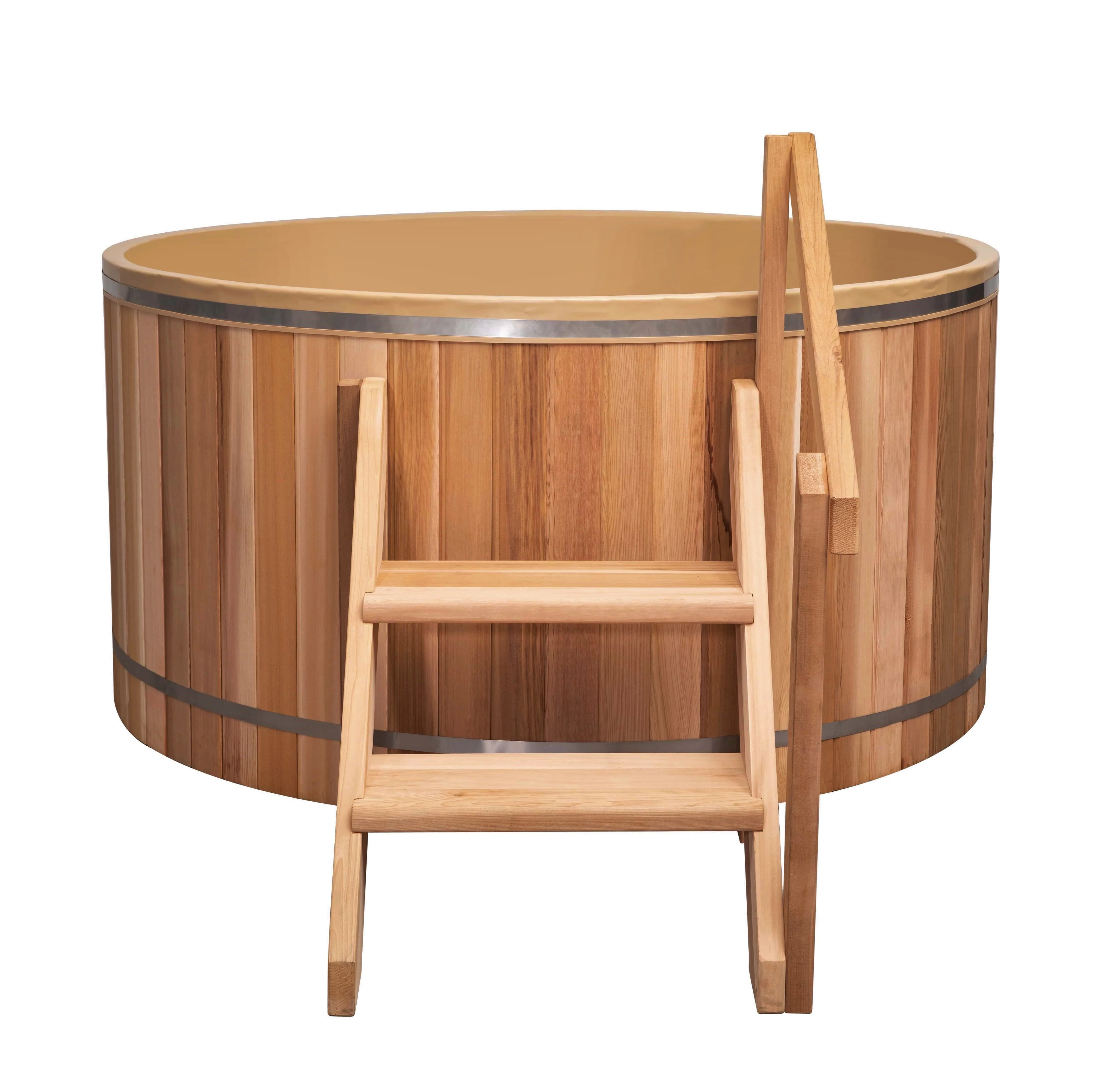 Classic Cedar Hot Tub - Electric  Heater  5'W X 4'H (4 Person Deep) - Image 3
