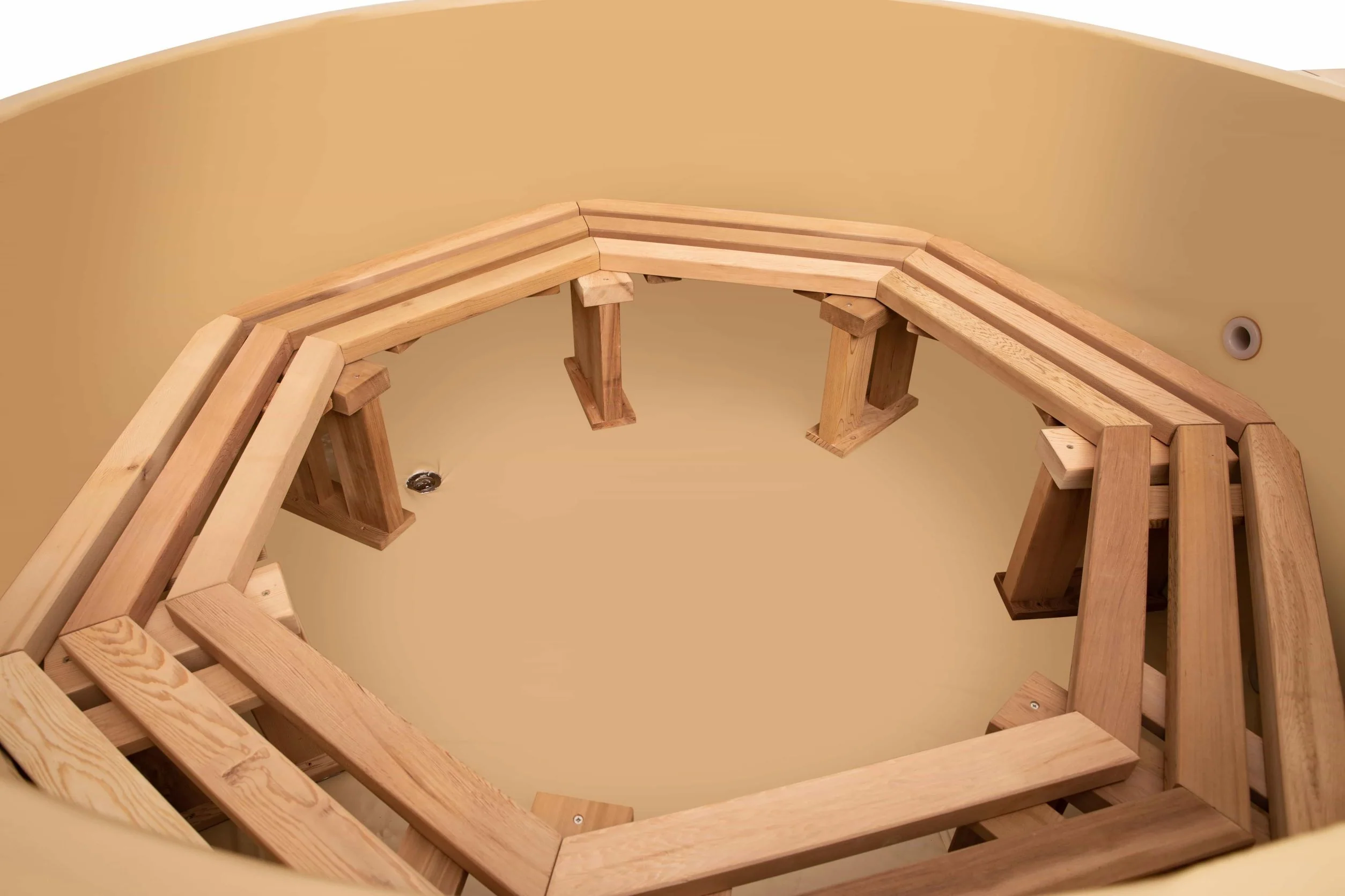 Classic Cedar Hot Tub - Electric  Heater  5'W X 4'H (4 Person Deep) - Image 7