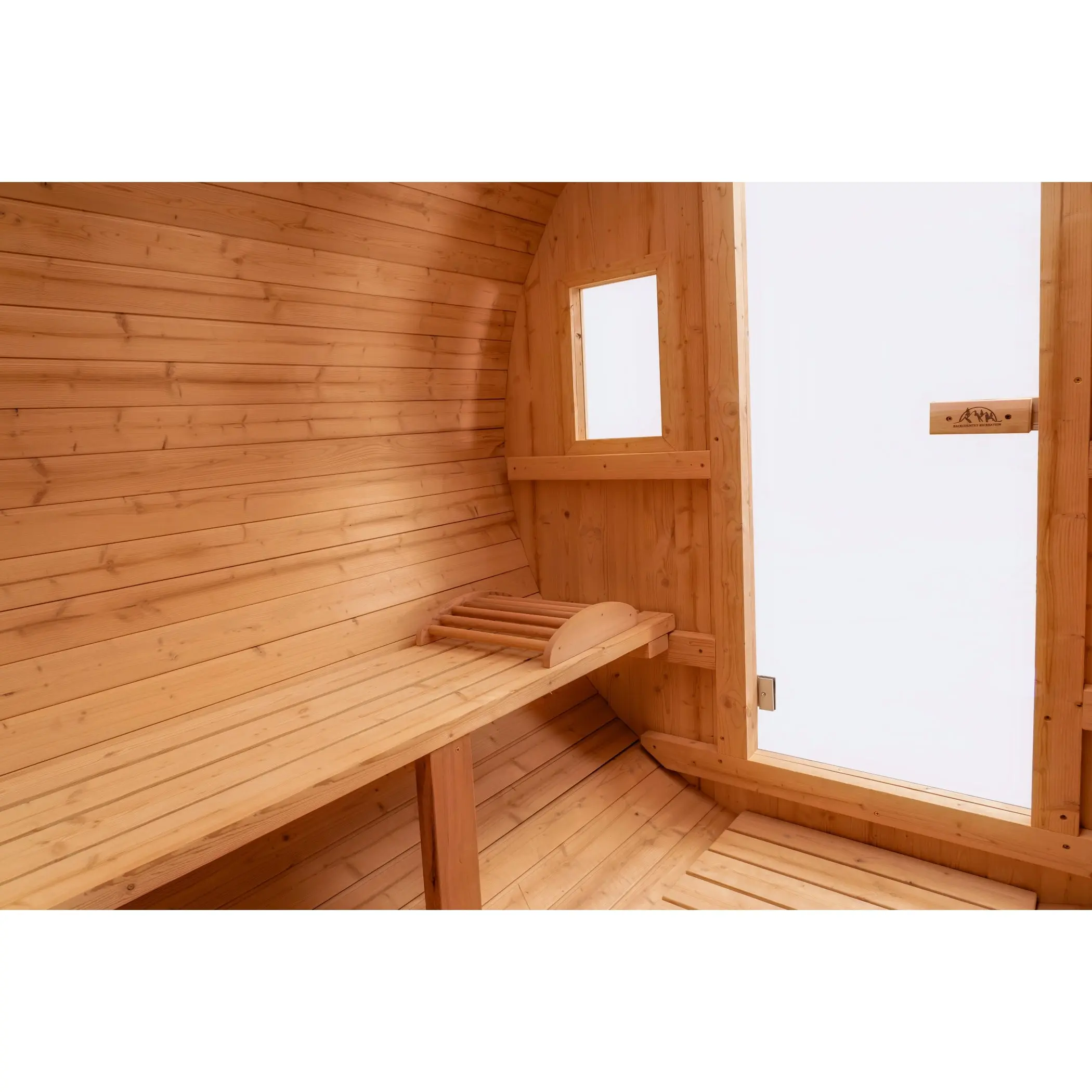 6 FT Classic Thermowood Barrel Sauna  - 4-6 Person - Image 14