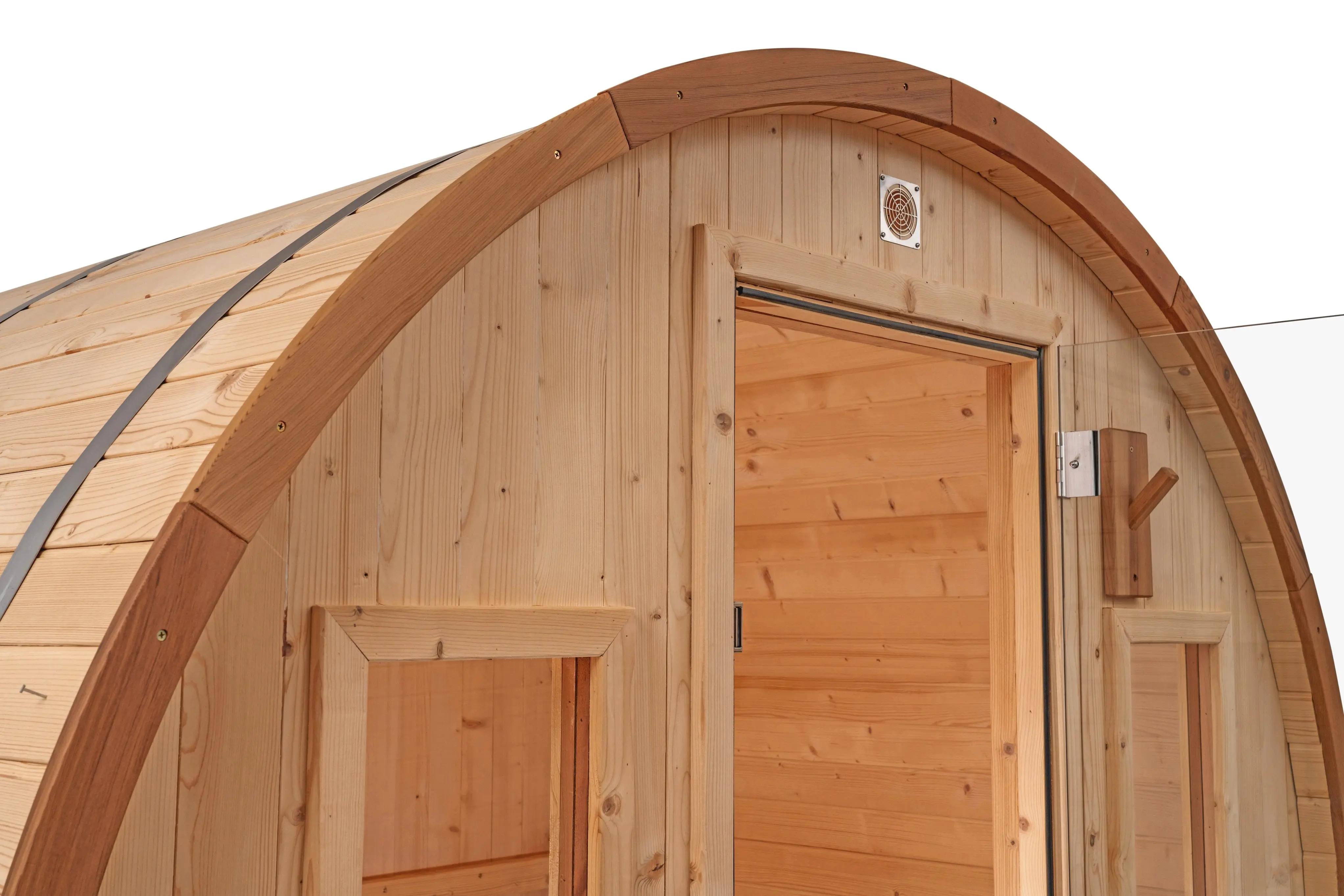 6 FT Classic Thermowood Barrel Sauna  - 4-6 Person - Image 21