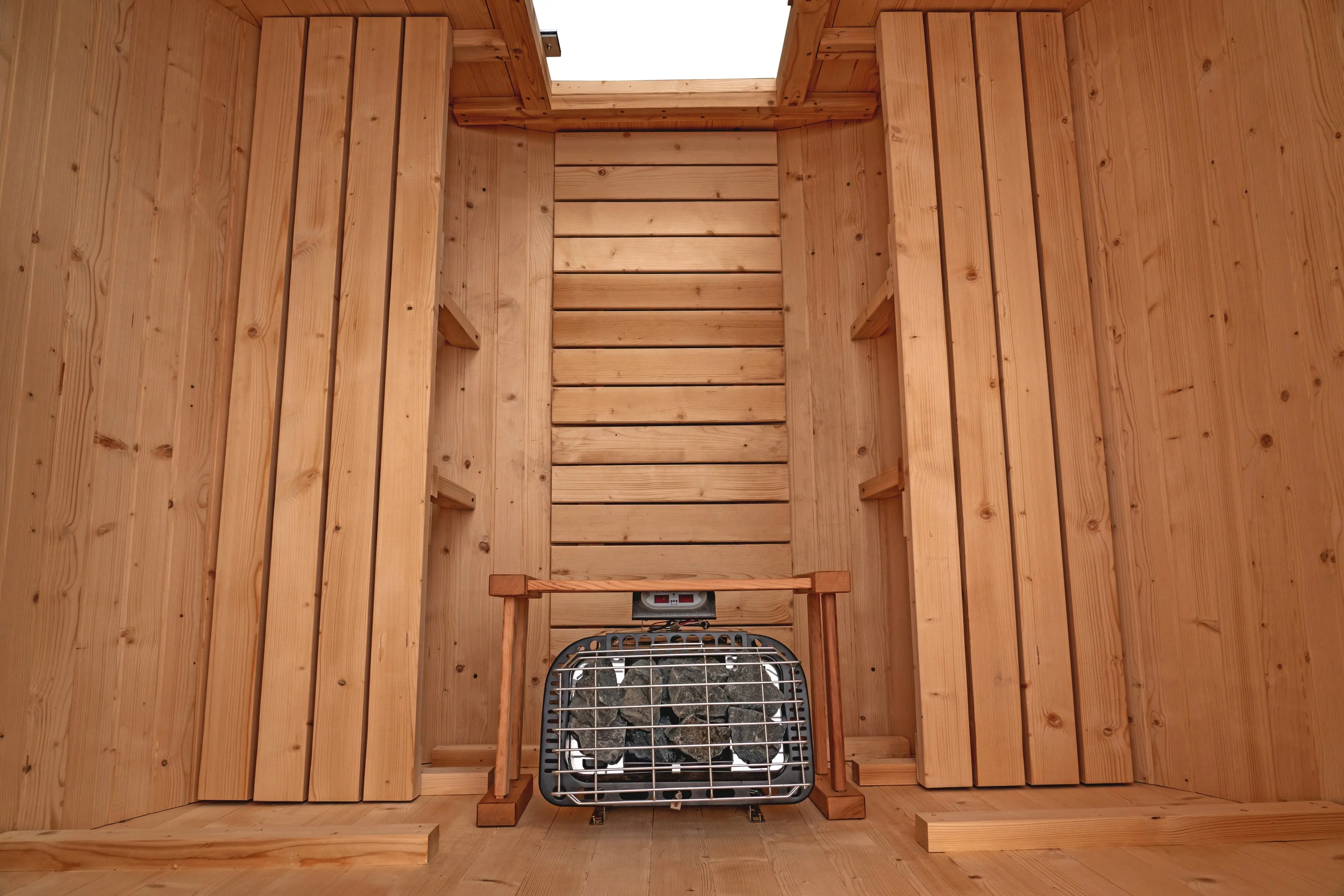 6 FT Classic Thermowood Barrel Sauna  - 4-6 Person - Image 32