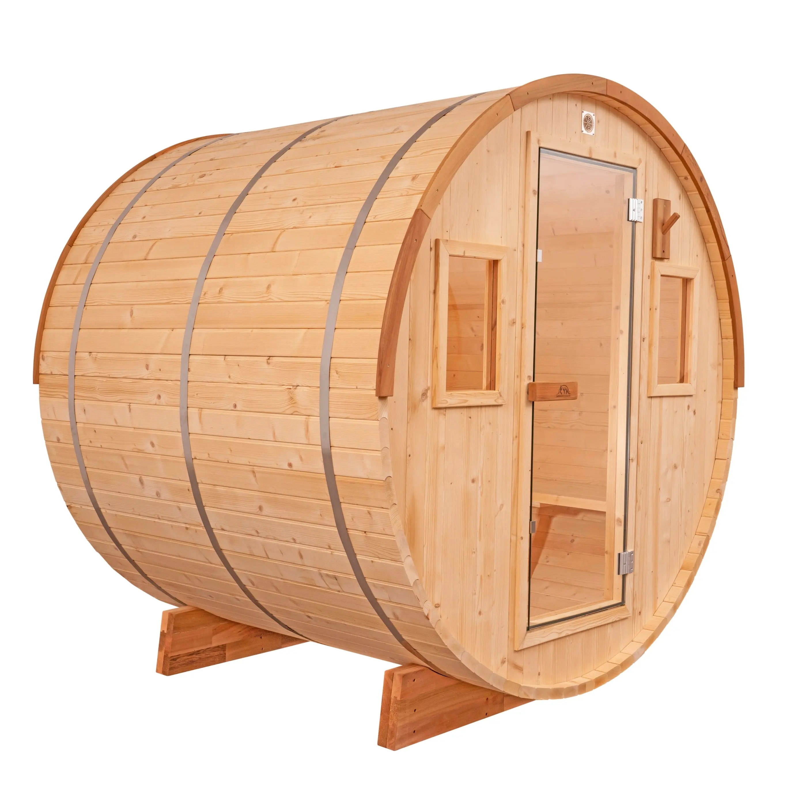 6 FT Classic Thermowood Barrel Sauna  - 4-6 Person - Image 42