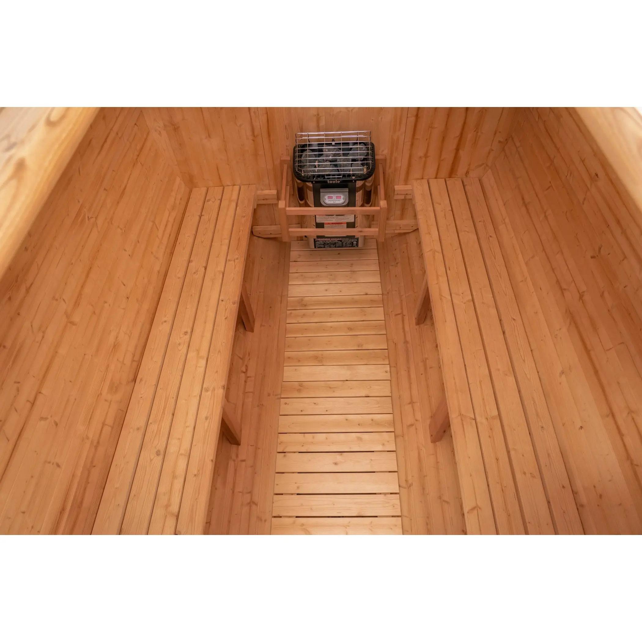 6 FT Classic Thermowood Barrel Sauna  - 4-6 Person - Image 9