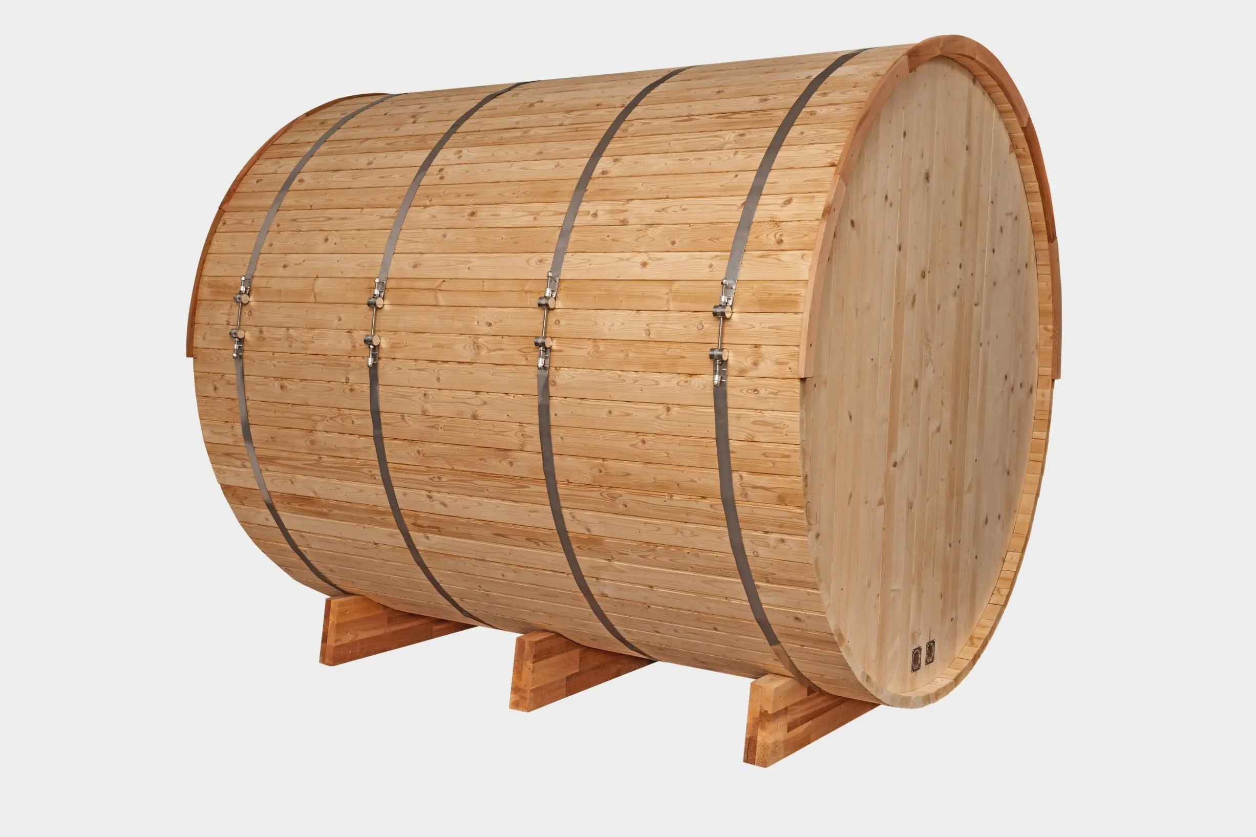 8 FT Classic Thermowood Barrel Sauna - 6-8 Person - Image 22