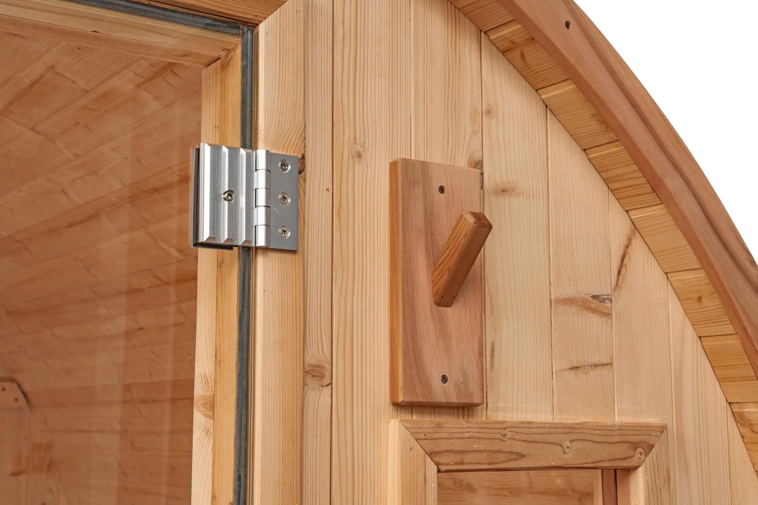 8 FT Classic Thermowood Barrel Sauna - 6-8 Person - Image 4