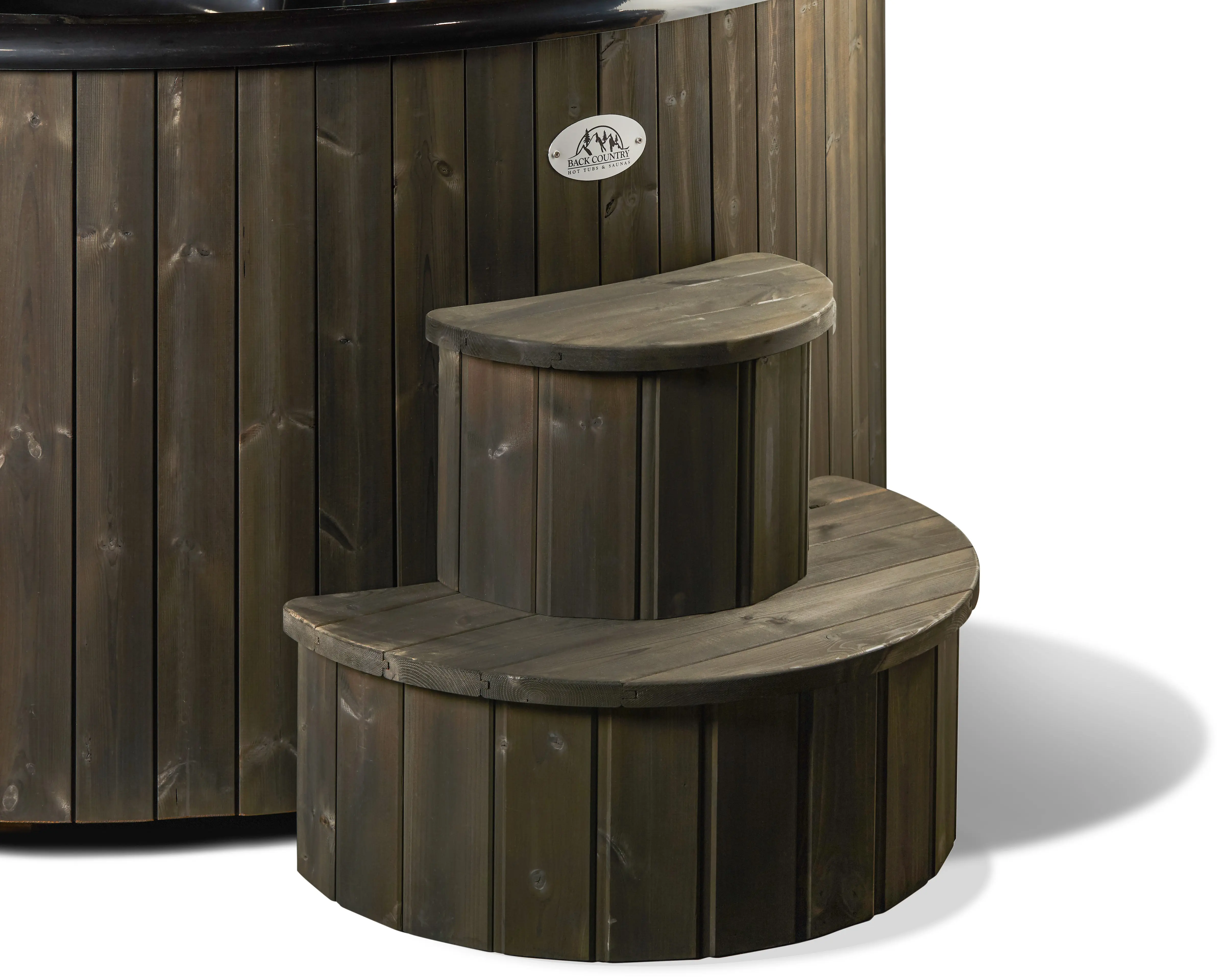 Deluxe Wood Fired Hot Tub With Liner - Limited Black Edition - Image 5