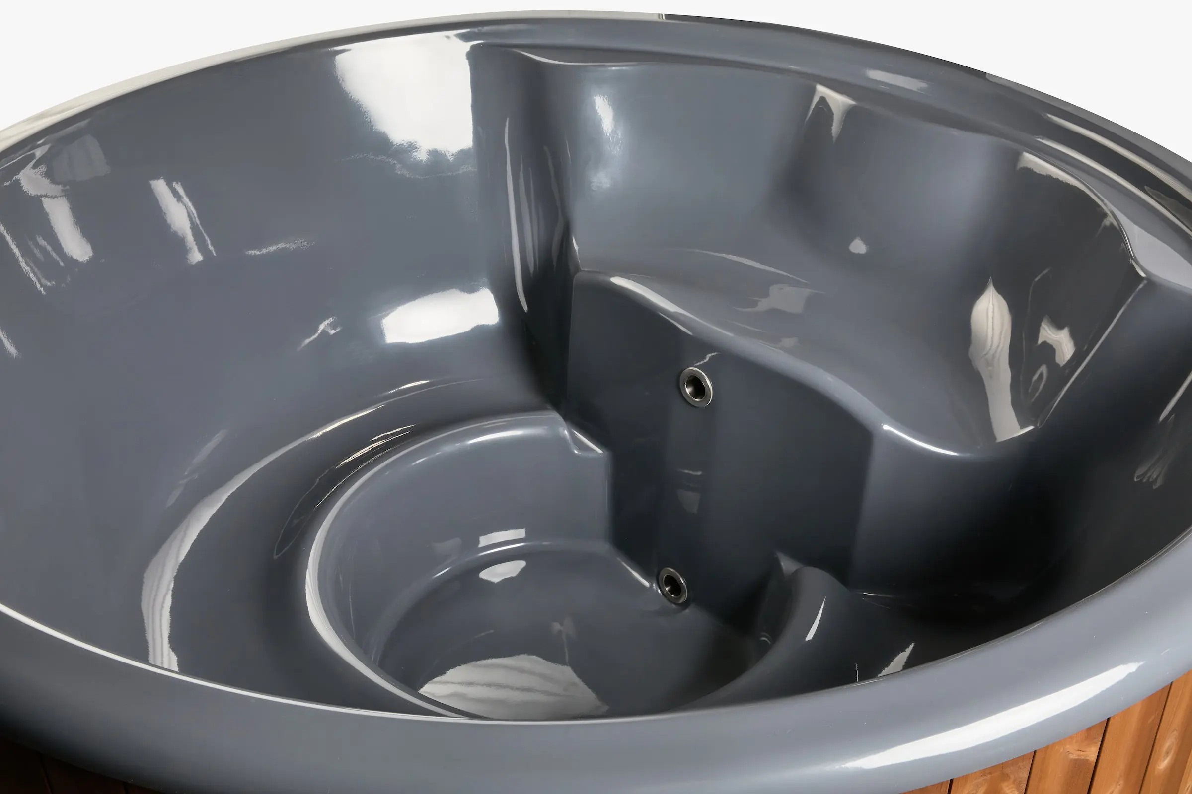 Deluxe Wood Fired Hot Tub With Liner XL - Image 4