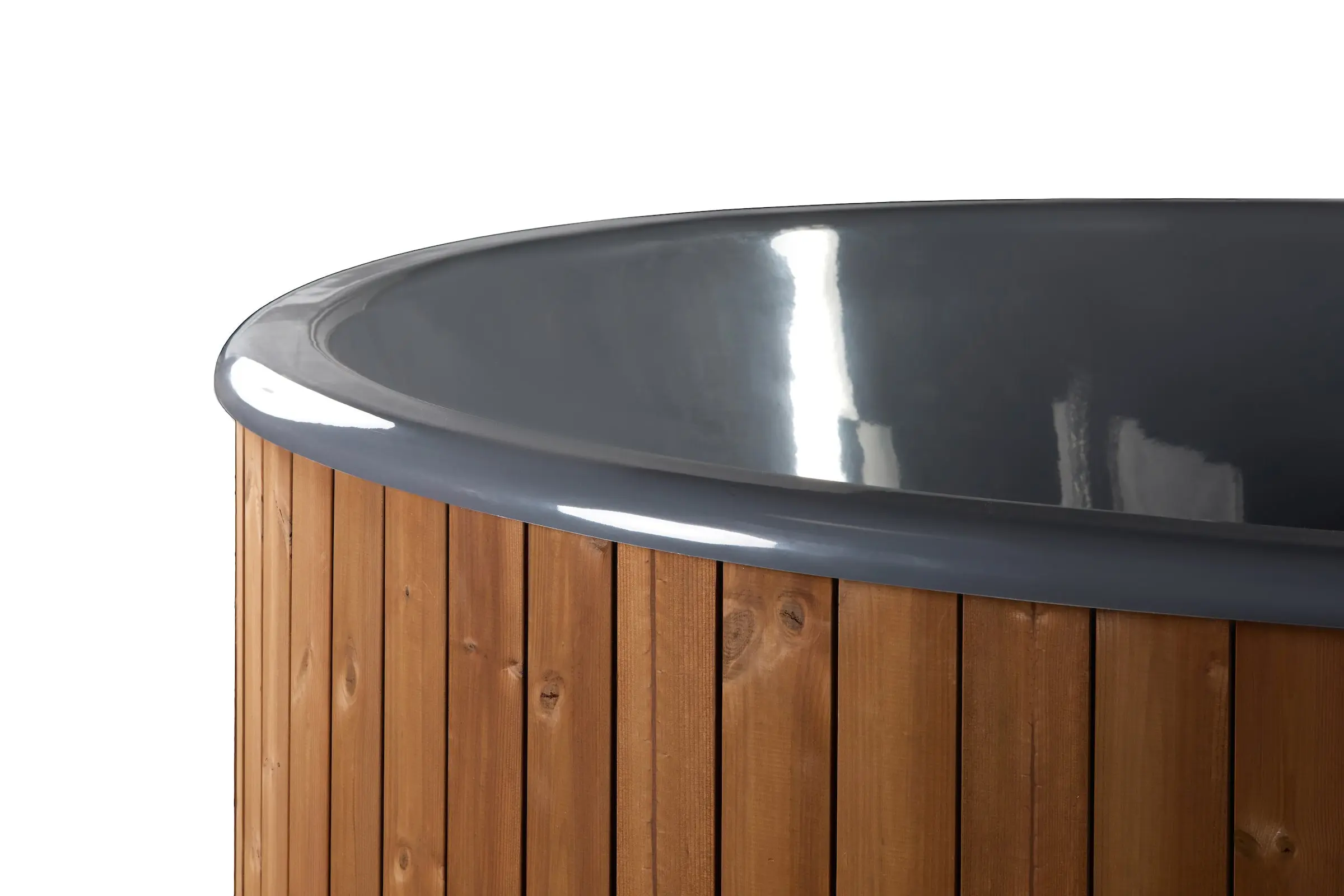 Deluxe Wood Fired Hot Tub With Liner XL - Image 5