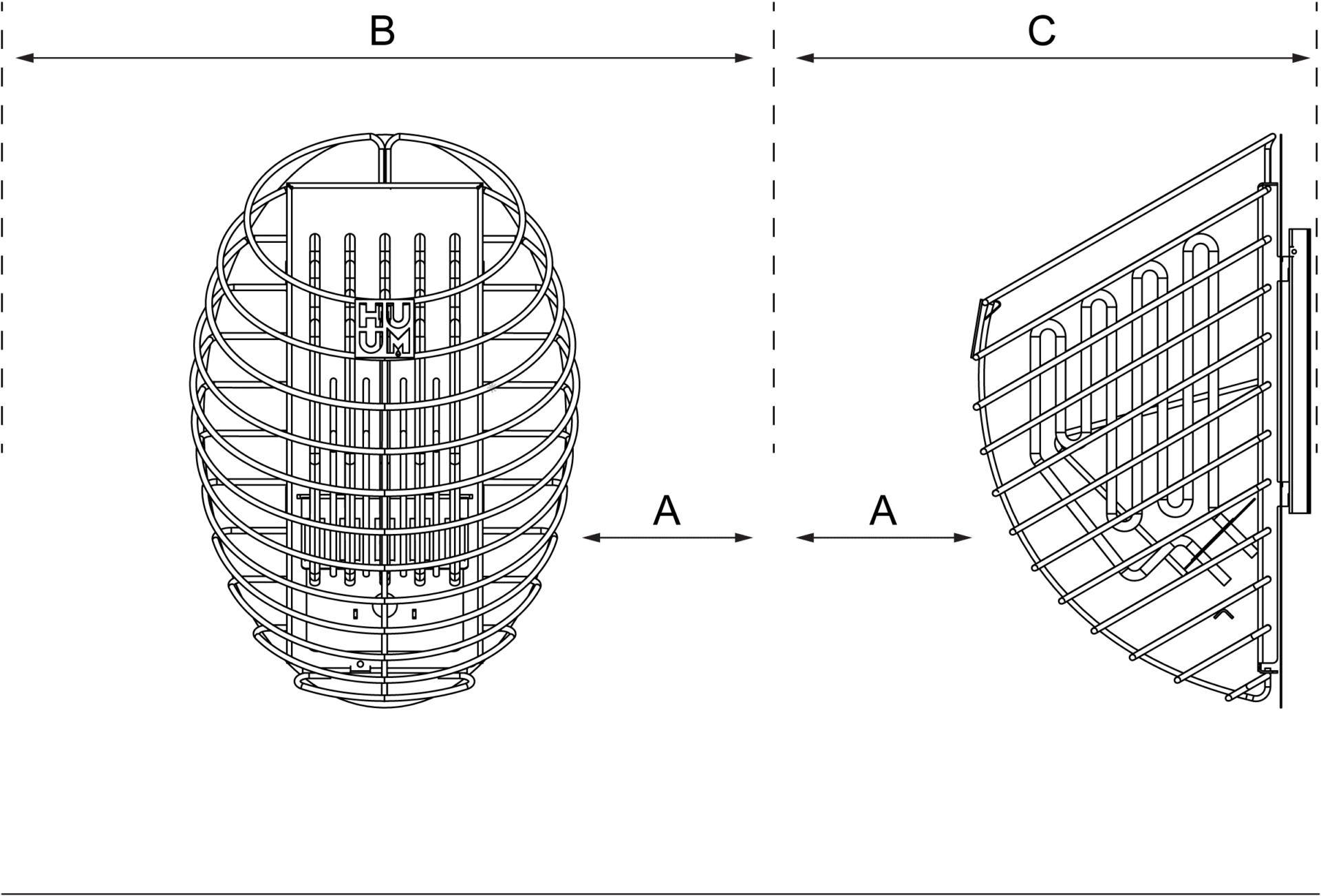 HUUM DROP Electric Sauna Heater 6 KW - Image 11