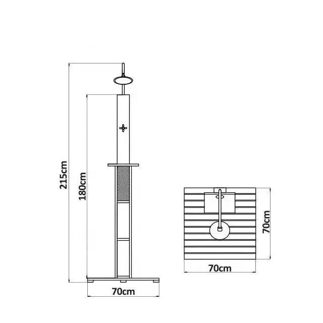 Outdoor Shower (shipped in 2 boxes) - Image 7