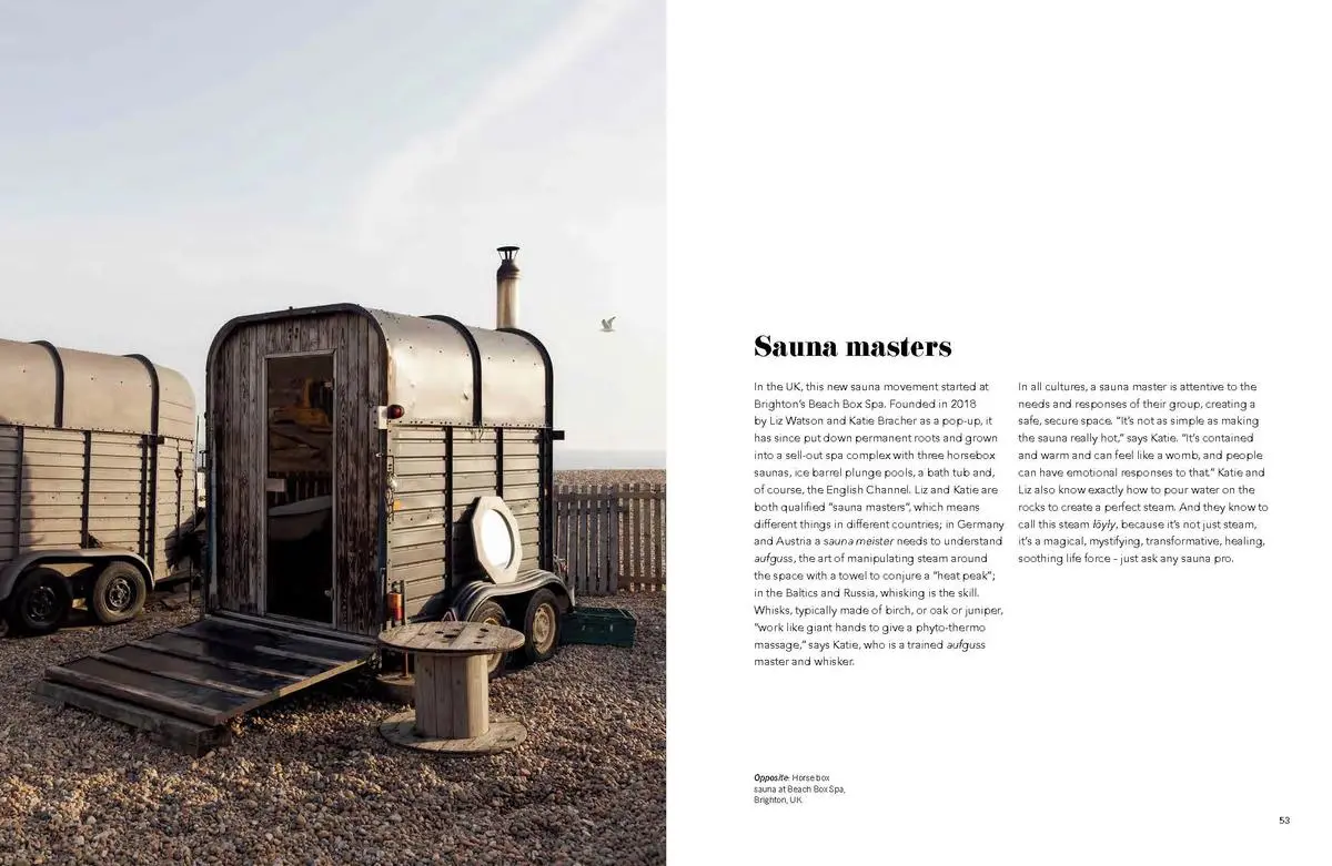 Sauna: The Power of Deep Heat  - Hardcover Coffee Table Book - Written by Emma O'Kelly - Image 4