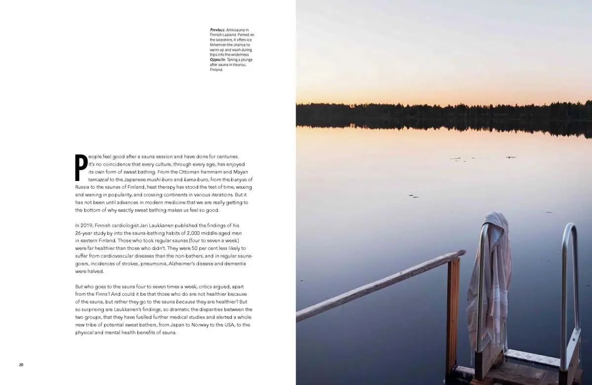 Sauna: The Power of Deep Heat  - Hardcover Coffee Table Book - Written by Emma O'Kelly - Image 7